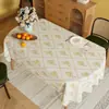 Mantel Ovalado Estilo Americano, Impermeable, Resistente al Aceite, Mantel sin Lavado, Nuevo Modelo 2026, Lujo Ligero, Cubierta de Mesa de Café de Gama Alta