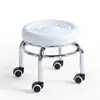 Taburete pequeño con ruedas, taburete bajo, taburete de rodaje silencioso, taburete para caminar para niños, taburete de manicura, taburete de pedicura, taburete para cambiarse de zapatos, herramienta para el cuidado infantil