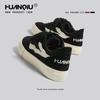 Zapatos Casuales Universales de Lona para Hombre 2025 Primavera Nuevos Zapatos de Pan de Explosión Versátiles Suela Gruesa Zapatos de Lona para Estudiante