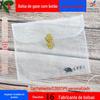 Bolsa de Malha Transparente, Nova Bolsa de Armazenamento Cheongsam de Organza Chinoiserie, Bolsa de Embalagem de Lenço de Gaze Nuvem Perfumada, Bolsa de Gaze com Fivela de Prato