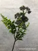 Novo estilo galho curto ramo de fruta cravo pequeno ramo de fruta bambu do sul planta de simulação fruta erva bile do mar flor fresca arte