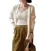 2025 Novo Conjunto de Duas Peças de Tricô Cardigan Jaqueta Camisola Preguiçoso Solto Tendência Suave Aveludado Suéter para Mulheres