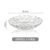 Plato de Fruta de Cristal para Sala de Estar Creativo para el Hogar Dulces Frutas Secas Plato de Fruta Estilo Europeo Cubo Grande para Fruta Recipiente para Fruta No