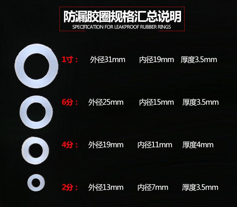 白色胶圈集合1