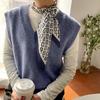Pañuelo de seda pequeño multifuncional de primavera y verano pañuelo de seda artificial estilo coreano corbata para bolsa pañuelo de seda ins pañuelo de sarga lazo largo para el cabello