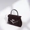 Bolso de Mano Kelly de Piel Mate Modelo Nuevo 2026, Bolso de Hombro de Nicho de Gama Alta, Bolso Cruzado Versátil Exquisito para el Día a Día
