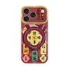 Tudo funciona perfeitamente com esta capa de celular, adequada para Apple 17, iPhone 18 Pro Max, estilo chinês, 16, acrílico, 15, cobertura total