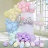 Conjunto de Balões Macaron para Decoração de Cenário, Arco de Balões para Casamentos e Festas de Aniversário, Pacote de Corrente de Balões para Lojas
