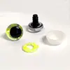 Pupilas Assimétricas Piscando Olhos 3D de Grão Grosso Olhos Tortos Brinquedo de Pelúcia Acessórios de Plástico Olhos 3D Globos Oculares Cristal Brilhante