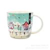 Taza Cerámica Personalizada de 15 oz Más Vendida para Navidad con Logo Impreso y Posibilidad de DIY Regalos Navideños Ventas Directas de Fábrica