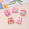 Accesorios de resina para manualidades de dibujos animados Accesorios Serie de muebles Pegamento de crema Pinza para el pelo hecha a mano Funda para teléfono móvil Hebilla de zapato Accesorios Lote