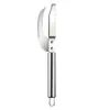 Cuchillo para Vientre de Pescado de Acero Inoxidable Abridor de Intestinos Raspador de Escamas de Pescado para el Hogar Herramienta para Matar Peces Removedor de Escamas de Pescado Abridor de Vientre de Pescado Cuchillo Removedor de Escamas