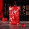 Sobre rojo de tela para boda, directo de fábrica, sobre rojo grande para boda, sobre rojo creativo para cambio de diez mil yuanes, bolsa de sobre rojo