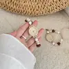 Pulseira de Relógio Feminina Fofa Feita à Mão Estilo Ins, Artística e Simples, para Meninas e Melhores Amigas, Relógio Nicho para Estudantes