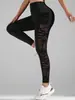 Pantalones de Correr con Costuras de Color Contrastante, Control de Abdomen, Levantamiento de Glúteos, Ropa de Yoga, Leggings Ajustados Deportivos Nude, Cintura Alta Transfronterizo