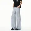 Verano 2026 Nuevo Diseño Retro Americano Tie-Dye Seda de Hielo Transpirable Finos Pantalones Casuales Pantalones de Alta Gama para Hombre