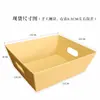 Caja de Regalo de Navidad Caja Dura Caja de Regalo Transfronteriza de Amazon con Logo Caja Trapezoidal Caja de Papel Kraft Mayoreo