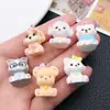 Lindo Mascota Husky Schnauzer Teddy de Resina Colgante 3D Pulsera DIY Collar Accesorios de Joyería Dijes