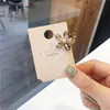 2026 Grampo Bico de Pato Flor de Cristal Acessório de Cabelo Transfronteiriço Feminino Estilo Coreano Presilha de Cabelo Exquisite Moda Grampo Bico de Pato de Cristal