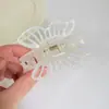 Presilha de Cabelo Feminina Moda Casual para o Dia a Dia Acessório de Cabelo Borboleta Vazada na Nuca Estilo Fresco e Doce Primavera Transfronteiriça