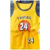 Nuevo Conjunto de Uniforme de Baloncesto Traje Deportivo Infantil Niños y Niñas Chaleco de Baloncesto Ropa de Secado Rápido Venta al por Mayor
