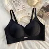 Roupa Íntima Invisível Sem Costura Adesiva à Pele Oca para Mulheres, Modeladora, Sem Aro, Para Seios Pequenos, Levanta, Anti-Queda, Roupa Íntima com Aplicação de Cola de Gelatina