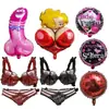 Amazon Globos Día de San Valentín Globos Individuales Fiesta Pareja Decoración de Ambiente Decoración con Globos Arreglo de Globos