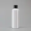 Botellas de Plástico Transparentes con Tapa abatible en stock 30 50 100ml Flexibles para Loción Cosmética Botellas Dispensadoras con Tapa de Mariposa