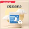 Pet Society Dentes Limpos Dedo Limpador de Dentes Lenços Descartáveis Escova de Dente para Dedo Tecido Não Tecido Cão e Gato Limpeza Bucal Tártaro Dental