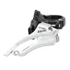 Desviador Delantero para Bicicleta de Montaña 8/9/10/11 Velocidades Pedalier de 3 Velocidades Desviador de Tiro Inferior 30 Velocidades Transmisión Delantera para Bicicleta de Carretera