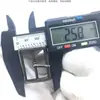 Bolsa para Ropa Botón Tallado Colgante Chapado Hebilla Decorativa Japonesa y Coreana Pulsera Exquisita Hebilla de 3CM Tres Hebillas Hebilla Cuadrada