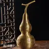 Latão Dinghao Selecionado Cuidadosamente Fu Lu Na Fu Cabaça de Cobre Qilin Criativo Nove Li Púrpura Fogo Li Ornamento de Cobre Gourd de Cem Bênçãos
