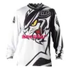 Roupa para Corrida Off-Road Transfronteiriça Camiseta Longa Versátil Tamanhos Europeus e Americanos Top de Secagem Rápida Absorvente de Suor Respirável Roupa para Ciclismo Roupa para Downhill