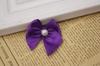 Lugar 5cm Poliéster con Lazo de Cinta con Cuentas Atado a Mano Boda Accesorios Caja de Dulces Lazo de Flor Decorativo
