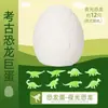 Ovo de Dinossauro Extra Grande Brinquedo de Escavação Arqueológica Caixa Surpresa de Gesso de Dinossauro para Crianças Brinquedo Educacional Infantil