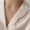 Collar coreano de cintura pequeña para mujer con borlas de nácar, diseño Ins, cadena versátil y elegante para la clavícula, nuevo modelo exquisito 2023