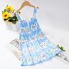 Roupa Infantil 2024 Verão Novo Estilo Saia Slip Vestido Camisola Infantil Pijama de Menina Saia Curta Estilista Coletes Saia