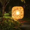 Suministros del Fabricante Linternas Portátiles de Ratán, Luces Decorativas de Atmósfera de Ratán Creativas de Aspecto Elevado, Luces Decorativas para Patio y Jardín