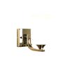 Luminária de parede de engenharia moderna minimalista de vidro de cabeça única para cabeceira e corredor, iluminação, luminária de parede para quarto de hotel, atacado
