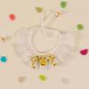 Babeiro de Renda de Algodão Puro para Gato Toalha de Saliva Gravata Borboleta Decorativa para Pet Babeiro para Cachorro em Estoque Feito à Mão