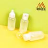 Botella de Plástico Transparente de 20 Puertos 30ML Botella LDPE Hombro Redondo Botella de Tinta Botella Nariz Puntiaguda Botella Flip Tapa de Batería Botella de Plástico Blanco