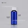 En stock 50ml 60ml 100ml 200ml botella de plástico de hombro plano con tapa de rosca PET botellas dispensadoras de líquido botellas selladas para muestras