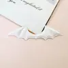 Cuero Ultrasónico Repujado Murciélago Diabólico Alas Pequeñas Accesorios para el Cabello Hechos a Mano DIY Accesorios de Alas de Murciélago de Vampiro de Halloween