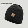 Gorro de Lana Tejido Hueco para Mujer Otoño Invierno Cálido Adelgazante para la Cara Slouchy Versátil Protección para los Oídos Cubre Cabeza