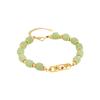 Pulsera de jade Hetian con diseño de nicho de flor de durazno, pulsera de lujo ligero, nueva moda 2022