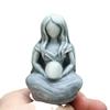 Sitio Independiente Estatua Diosa Luna Estatua Diosa Luna Artesanía de Resina Adorno Adorno Creativo Hecho a Mano