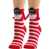 Nuevos Calcetines Navideños Populares de Amazon Transfronterizos Otoño e Invierno Algodón Calcetines Magnéticos de Moda Calcetines de Media Pantorrilla Fabricante