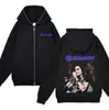 Chaqueta Tokio Hotel Suéter Bill Kaulitz Sudadera Banda de Rock Sudadera Y2k Cremallera Completa Top Moda