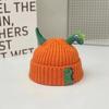 Sombrero de otoño e invierno para bebé, lindo, super lindo, forma de dinosaurio, sombrero de lana, invierno, para niños y niñas, cálido, tejido de punto tipo jersey