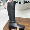 Botas altas de moda para mujer, punta redonda, cuero suave elástico, que aumentan la altura, sin cordones, ajustadas a la pierna, adelgazantes, sencillas, botas largas a la moda
